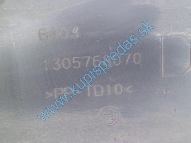 pravý zadný roh nárazníka na citroen jumper, 1305768070, peugeot boxer, fiat ducato, 